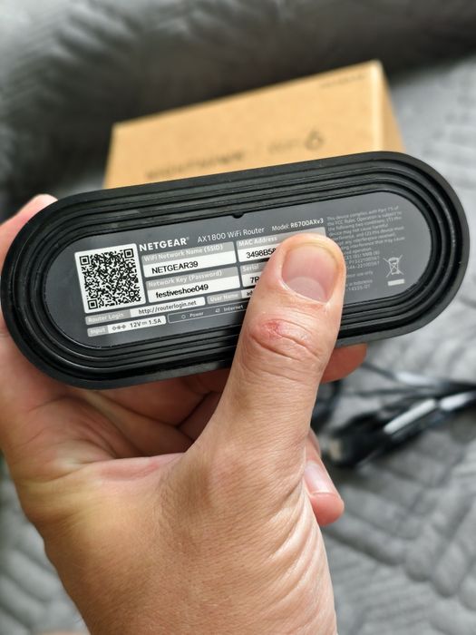 Wi-Fi 6 роутер Netgear R6700AX v3 (AX1800) Гігабітний