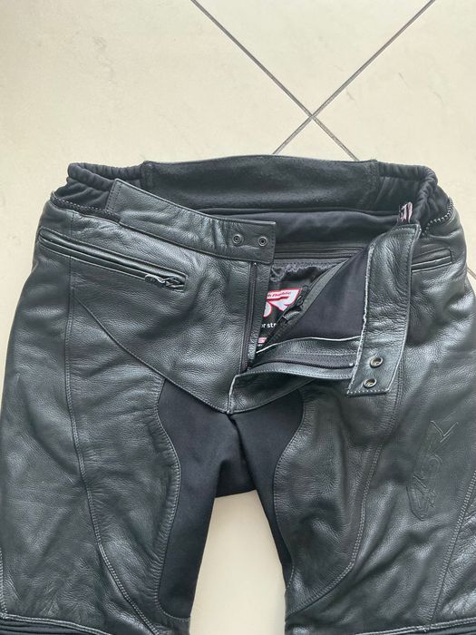 Spodnie męskie skórzane 4 SR rozmiar 54