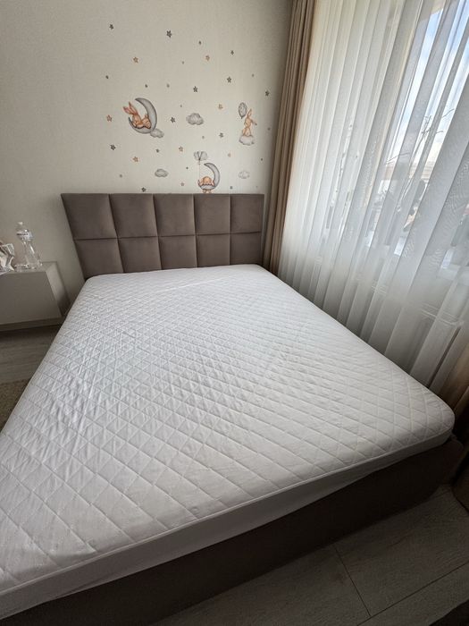 ‼️АКЦІЙНА ЦІНА‼️Двохспальне ліжко + матрац,дизайн,диван,спальня,ремонт