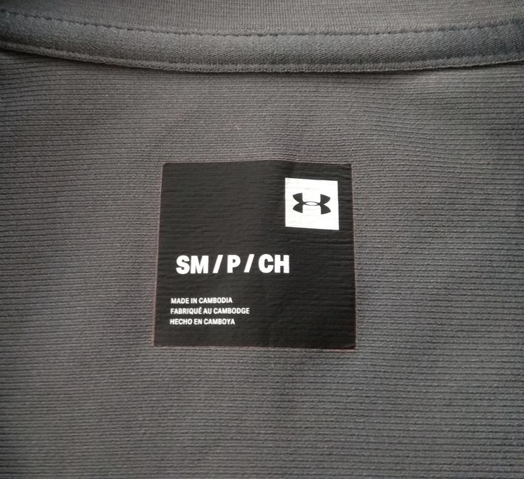 UNDER ARMOUR олимпийка кофта на змейке ОРИГИНАЛ S