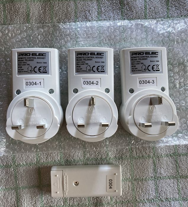 PRO-ELEC Gniazdko na pilota,wersja angielska
