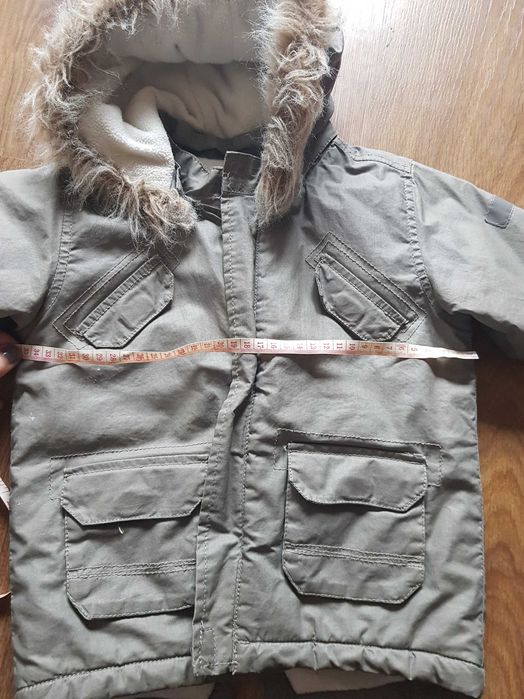 Kurtka H&M parka chlopieca r.86-92