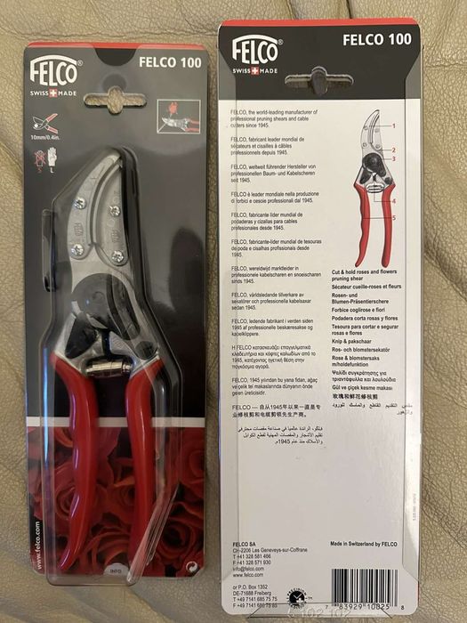 Садовый секатор FELCO 2,4,8,9,11,14,15,16,100