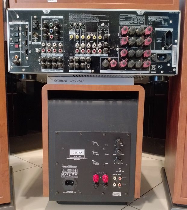 Kino Domowe Sony Kolumny Jamo Subwoofer Aktywny