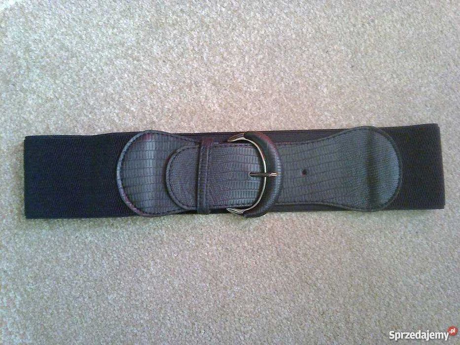 Pasek czarny guma Blue Shadow