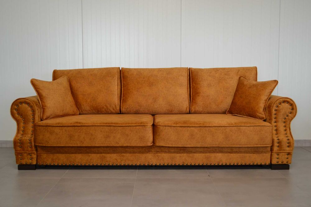 Sofa kanapa rozkładana Orlando, angielski styl, Producent!