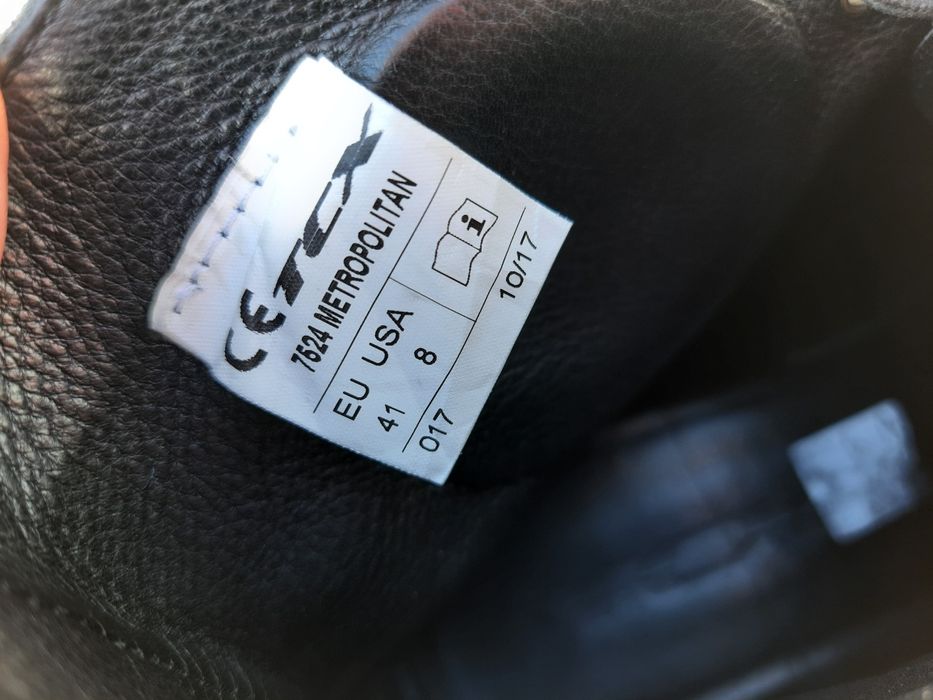 Botas motard tcx metropolitan - 41
