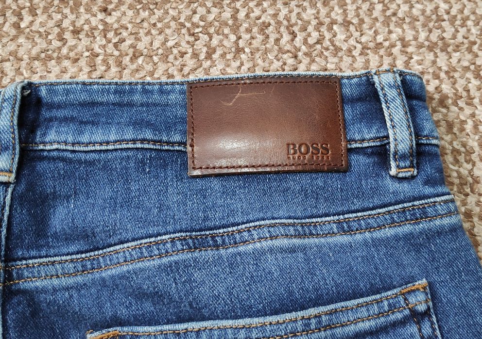 Hugo Boss Delaware джинси slim fit knit denim оригінал W32 L32