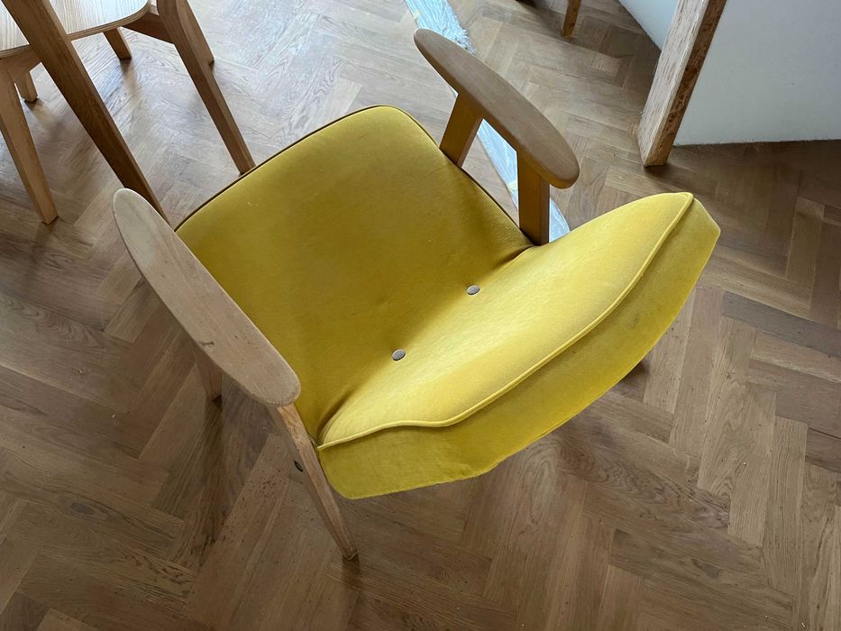 Fotel 366 Chierowski oryginalny po renowacji