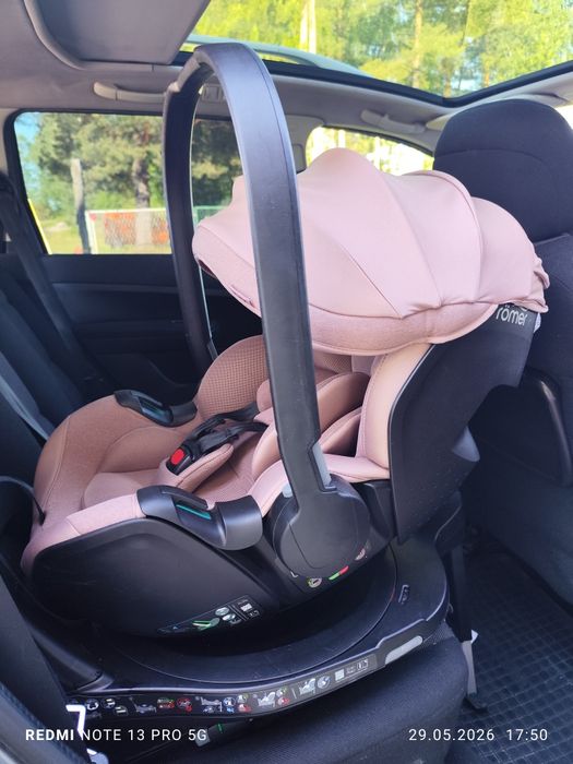 Fotelik Britax Romer z bazą jak nowy