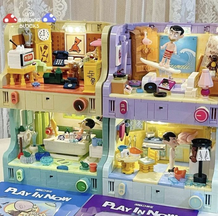 Конструктор Містер Бін Тедді ванна кухня Area-X