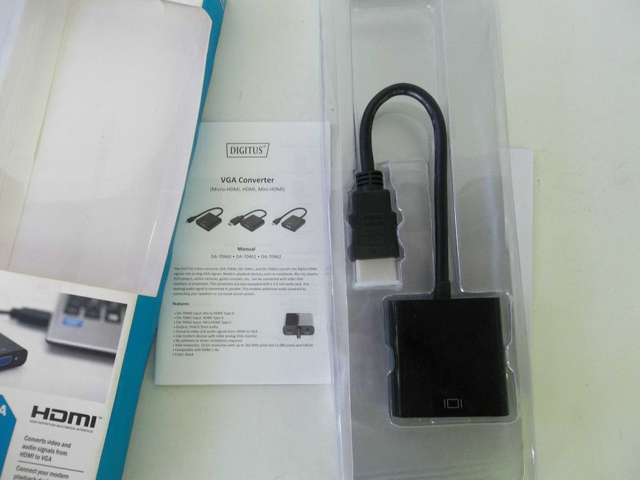Адаптер Digitus HDMI-VGA