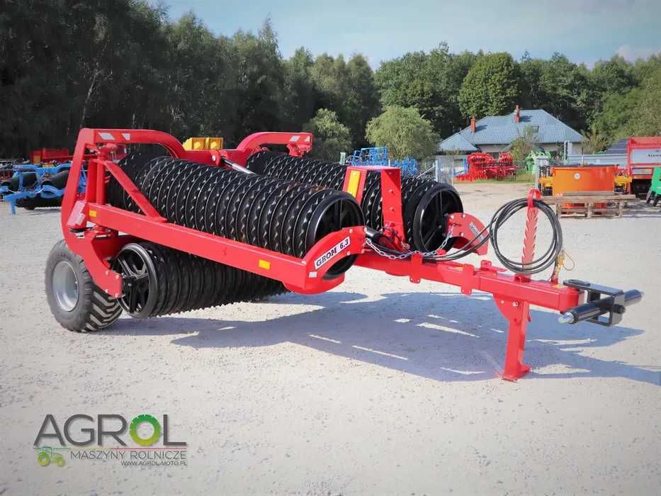 Wał posiewny włóka EuroMasz Agro-Factory Grom 4,5 5,3 6,3m Expom
