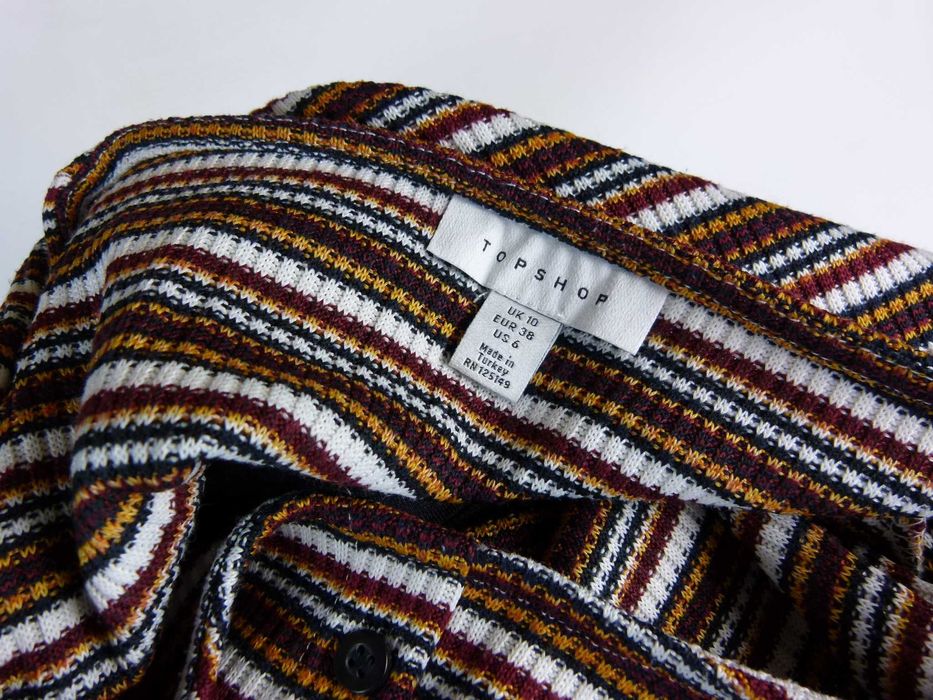 Topshop dzianinowa sukienka mini dzianinka / 36