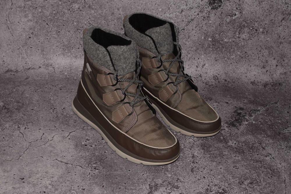 Sorel Waterproof Explorer Carnival (Женские Зимние Ботинки На Меху )