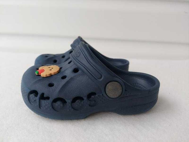 Дитячі сабо крокси клоги шльопанці гумові crocs
