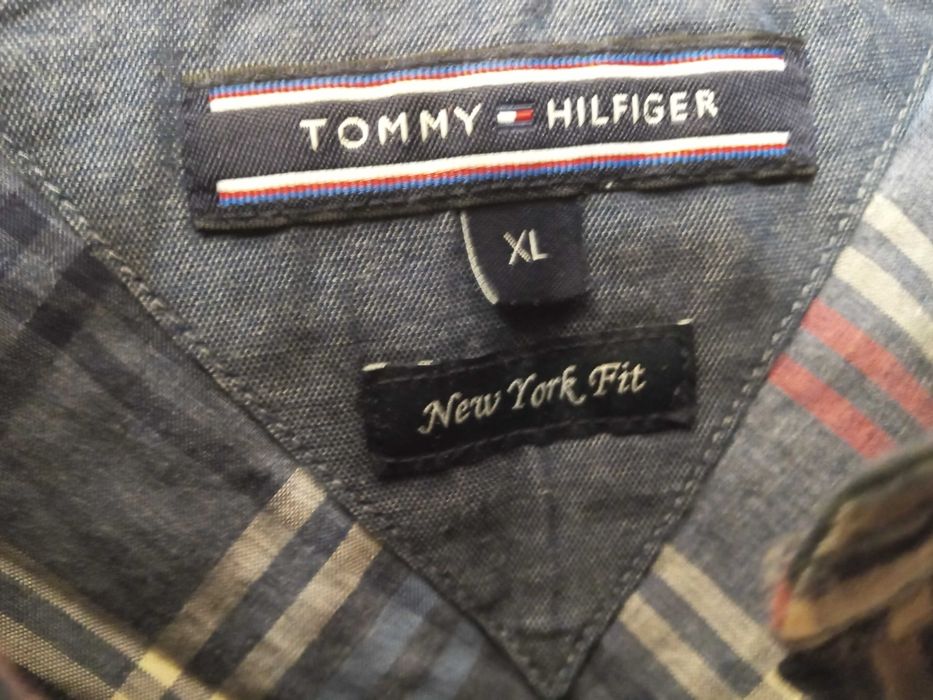 Granatowa koszula Tommy Hilfiger rozmiar XL