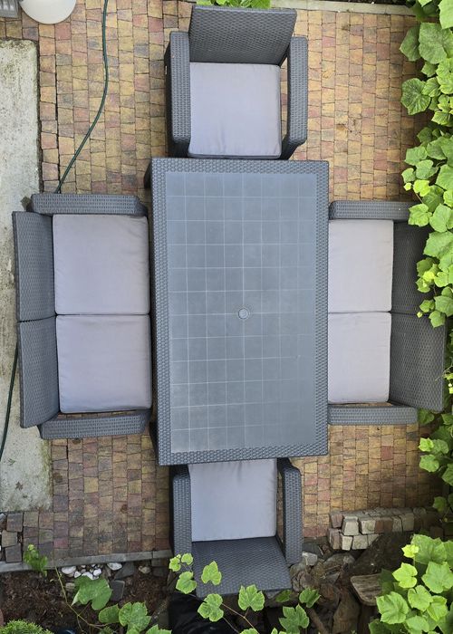 Meble ogrodowe- technoraran