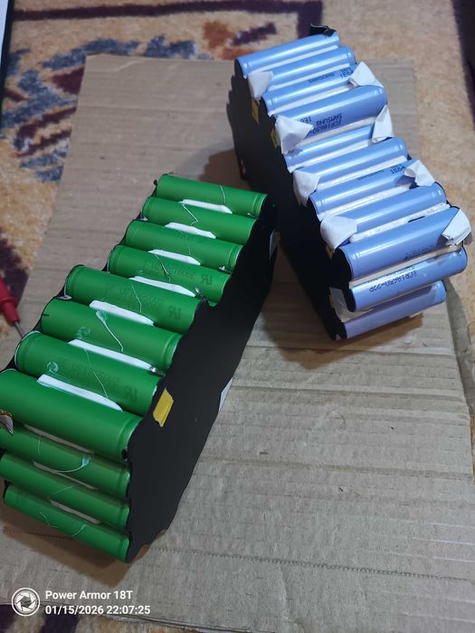 Li-ion 18650/збірки.