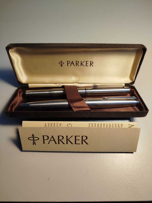 Vintage zestaw Parker – Parker 25 + Parker 45 Flighter CT