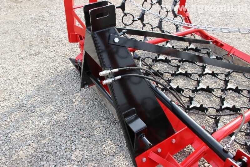 Włóka łąkowo-polowa brona nowa polska AGRO-FACTORY 3 rzędy