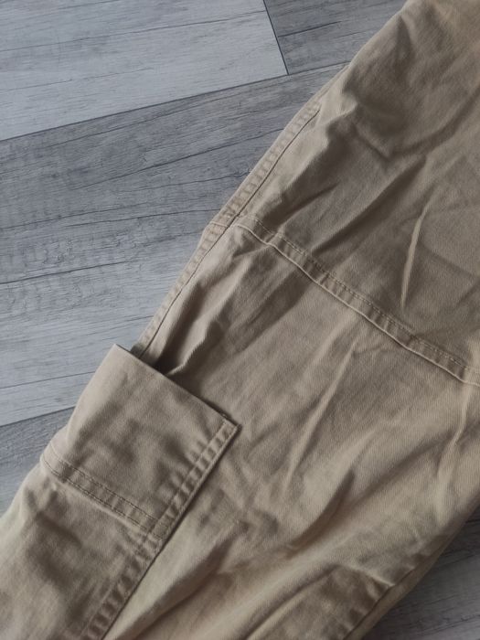 Damskie spodnie ze ściągaczami, bojówki S Bershka