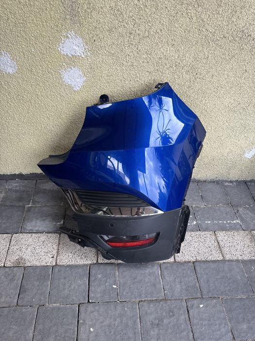 Narożnik zderzaka prawy tył Renault Captur II BLEU IRON RQH Lampa LED