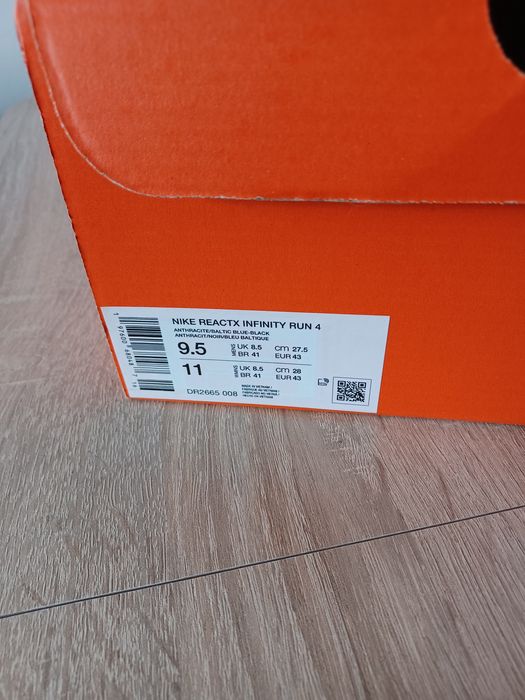 Buty Nike ReactX Infinity run 4 Męskie