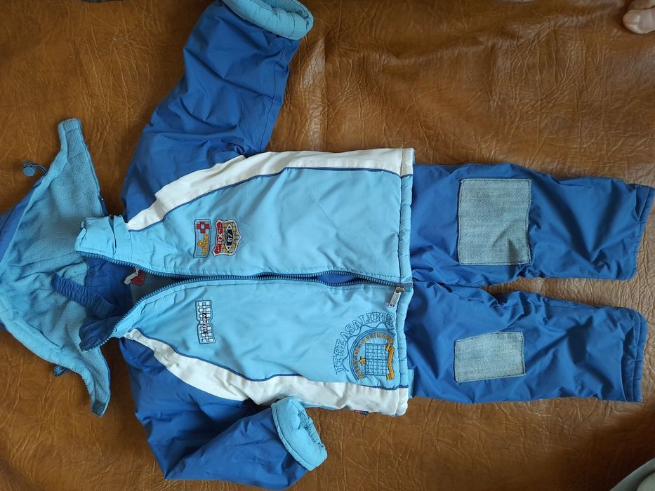 Комбинезон раздельный весна тёплый р 104-110/