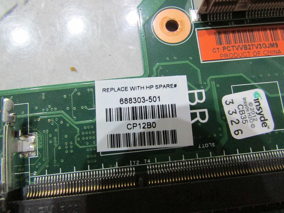 Продам материнскую плату ноутбука HP CQ58 на AMD-Полностью Рабочая. Дешево