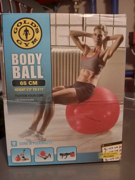 piłka do ćwiczeń 65cm GOLDS GYM