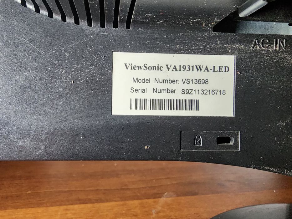 Продам монитор samsung viewsonic va 1931 wa-led