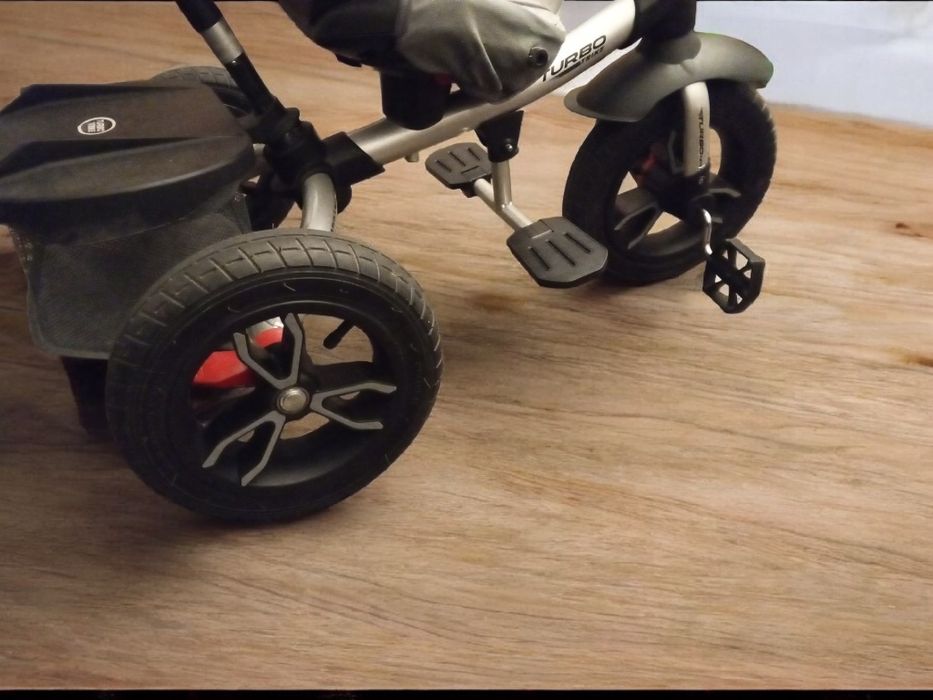 Дитячий триколісний велосіпед- коляска Turbo Trike M 4058