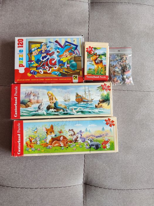 Продам пазлы Castorland и Степ Пазл