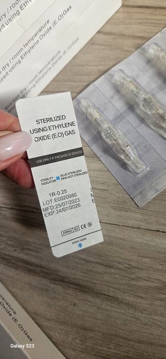 Kardridze do makijażu permanentnego wkręcone do biomaser p300