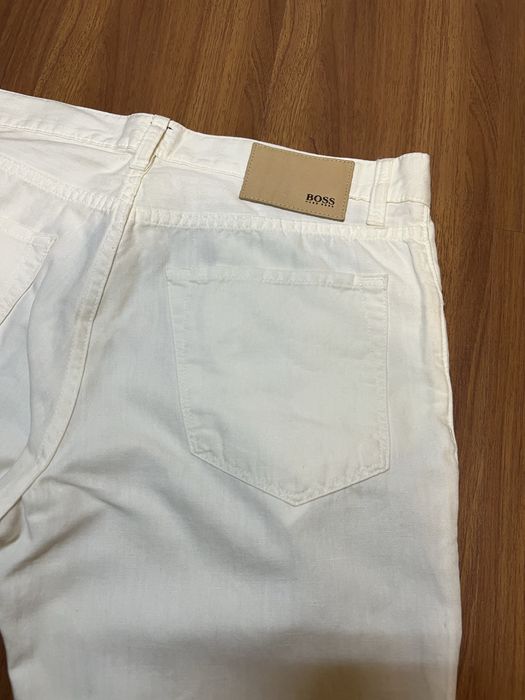 Hugo Boss брюкі (льон) W33 L34/30