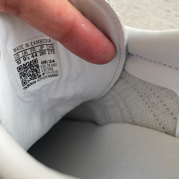 43 44 b75806 оригінал нові чоловічі кеди adidas casual samba og classic