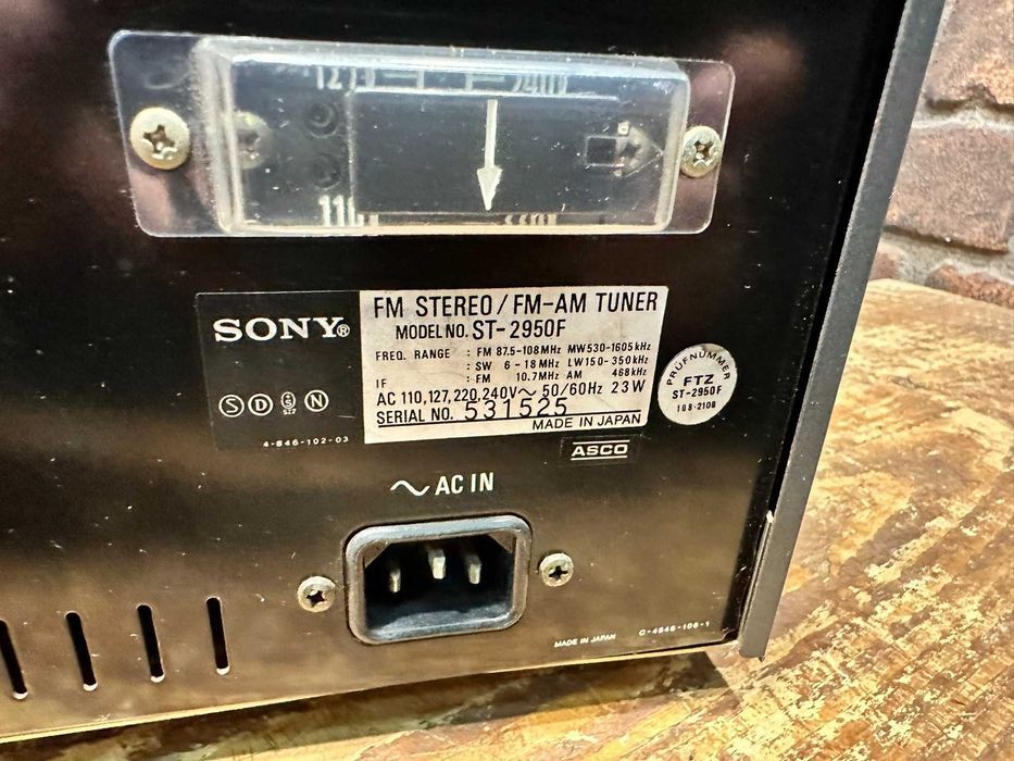 Tuner Sony ST 2950F