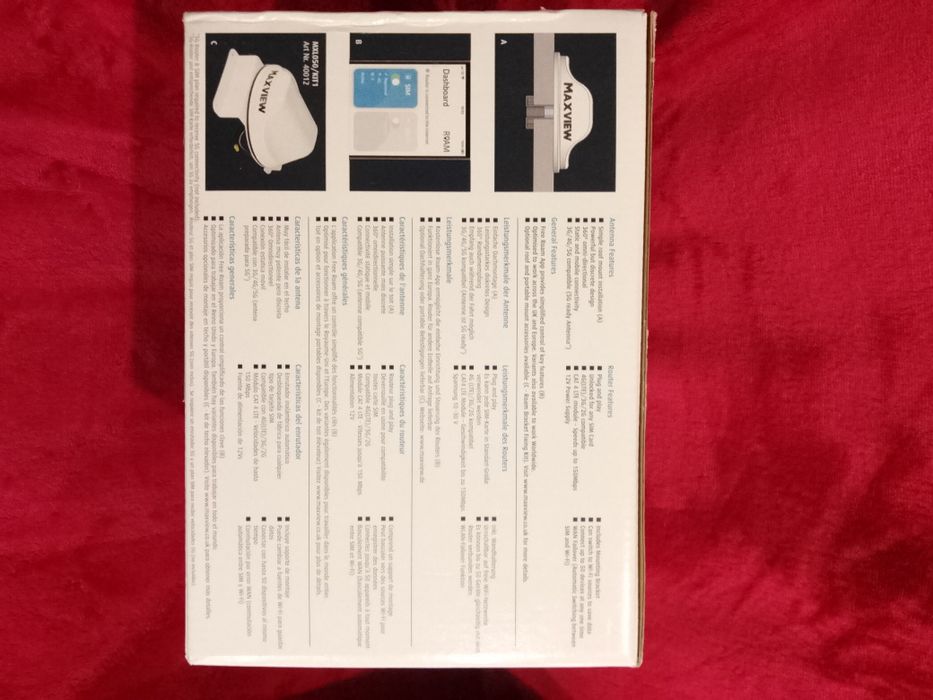 ROUTER MAXVIEW ROAM 3G/ 4G mobilny system WIFI