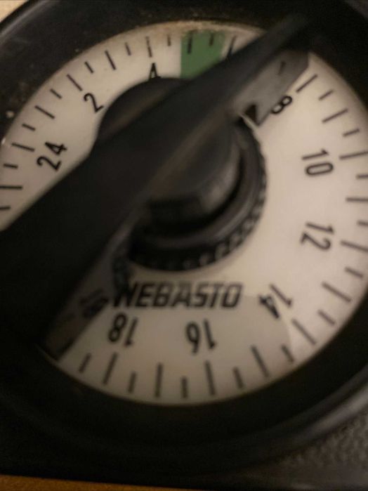 webasto classic heater clock retro