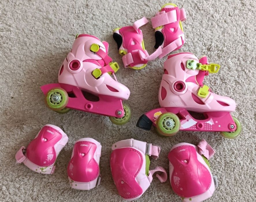 rolki oxylane dziecięce rozm .26-28