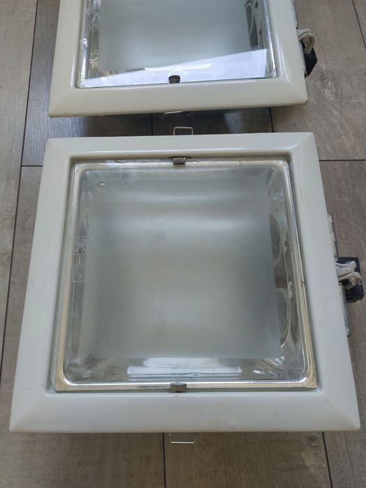 Lampy białe sufitowe 3 szt.