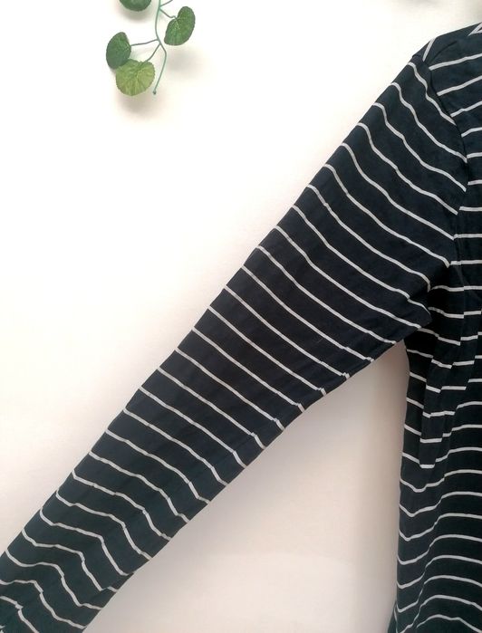 Camisola de Manga Comprida às Riscas