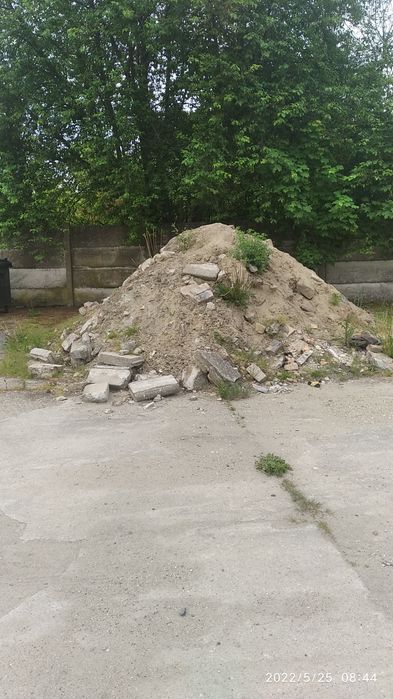 Ziemia z gruzem za darmo około 20 ton
