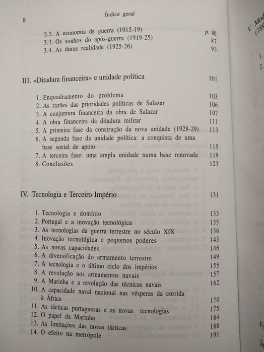 Economia e Império no Portugal Contemporâneo - António José Telo