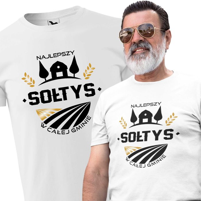 Koszulka dla SOŁTYSA | XS - 5XL | 24H | Zabawne nadruki | Aradena