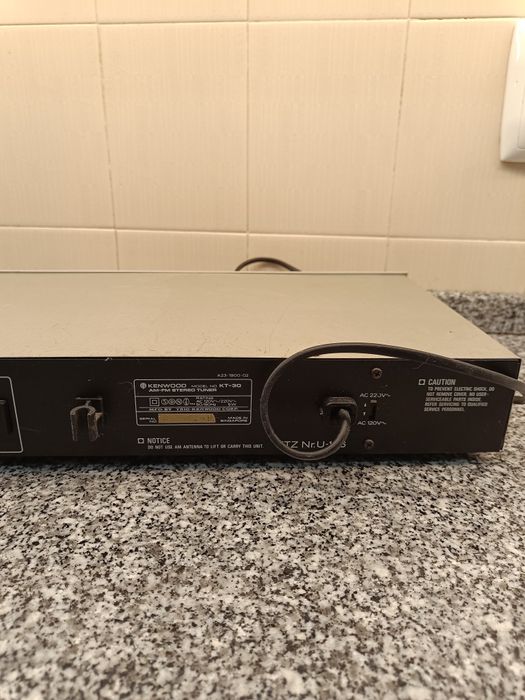 Sintonizador Kenwood FM/AM