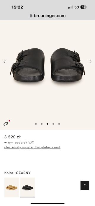 Loewe klapki damskie rozmiar 39