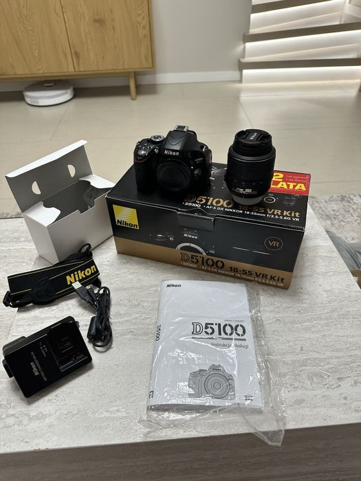 Фотоапарат Nikon D5100+18-55mm.