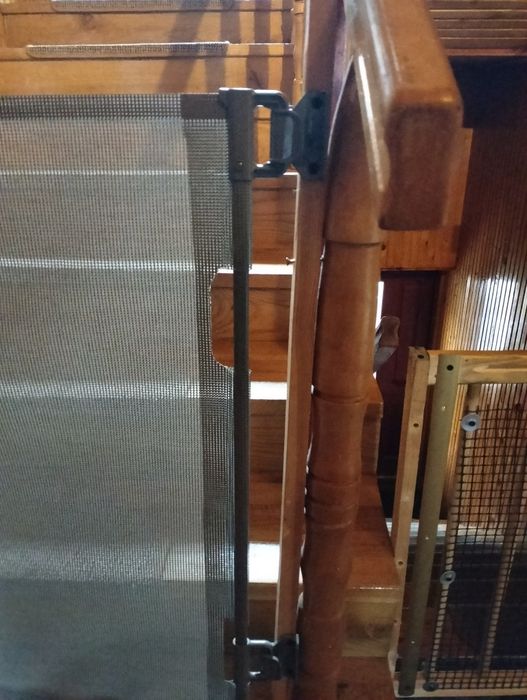 Bramka na schody dla dzieci, zwierząt, jak nowa